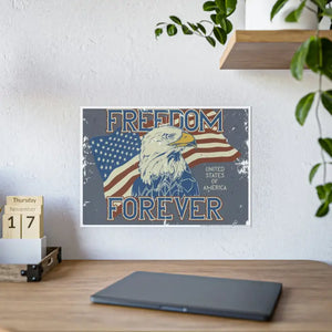 Freedom Forever Gloss Posters - Trendy Women’s Fashion Art - Dipaliz - Prints & Visual Artwork