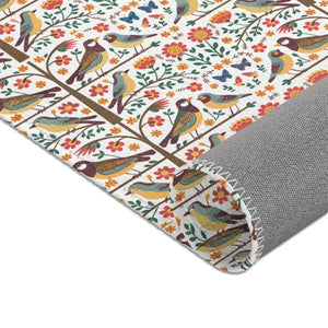 Hoot-tastic Owls Rug - Vibrant Nature Decor - Dipaliz - 24’’ × 36’’ - Rugs