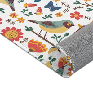 Hoot-tastic Owls Rug - Vibrant Nature Decor - Dipaliz - 72’’ × 48’’ - Rugs