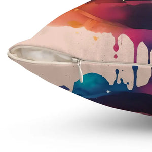 Libra Zodiac Throw Pillow - Spun Polyester Square - Dipaliz - Pillows