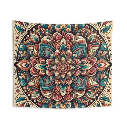 Bold Mandala Tapestries: Elevate your Space Instantly - 104’’ × 88’’ Home Decor