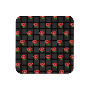 Black Weaved Cork Coaster - Modern Kitchen Protection - Dipaliz - Coasters