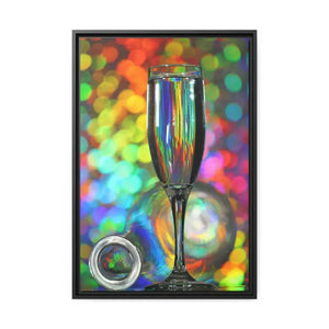 Bottle Artwork Matte Canvas Black Frame Timeless Chic Wall Art - 20″ x 30″ (vertical) / 1.25’’ - Posters Prints & Visual