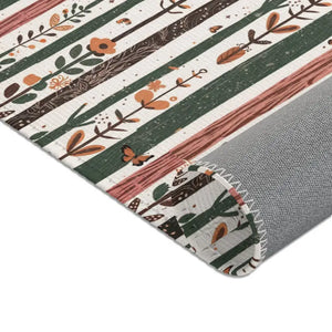 Trees Area Rugs - Polyester Chenille Hemmed Edges - Dipaliz - 36’’ × 24’’