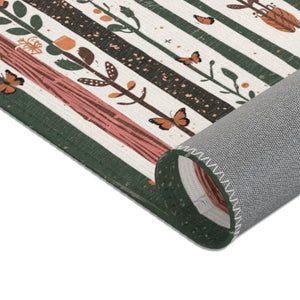 Trees Area Rugs - Polyester Chenille Hemmed Edges - Dipaliz - 48’’ × 72’’