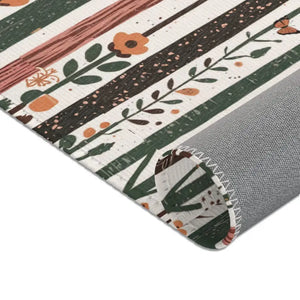 Trees Area Rugs - Polyester Chenille Hemmed Edges - Dipaliz - 60’’ × 36’’