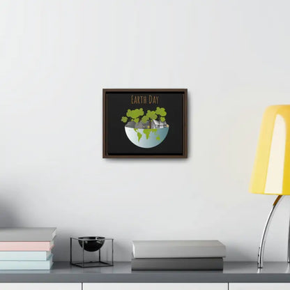 Elevate your Space with Elegant Half Globe Trees Gallery Canvas Wraps