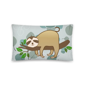 Basic Pillow Machine Washable Case Blank Product Components Dipaliz - 20″×12″ - Throw Pillows