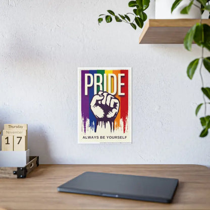 Vibrant Pride Gloss Posters: Cozy Up your Space in Style - Poster