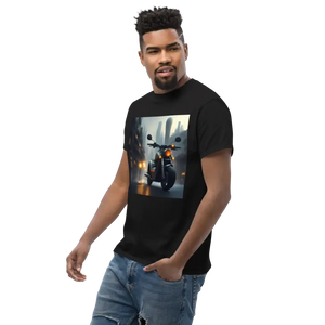 T-shirts - Men’s Classic Tee - Urban Motorcycle Cotton Shirt - Dipaliz