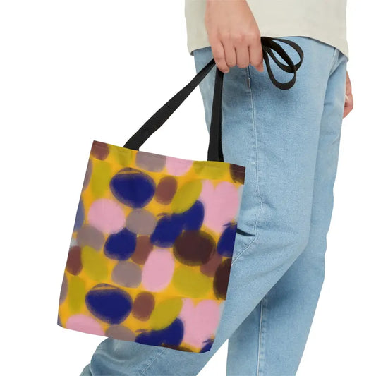 Bold Abstract Pattern Tote Bag for the Modern Fashionista - Small Bags