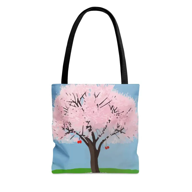 Elevate your Style with the Blooming Cherry Tree Tote Bag - Bags