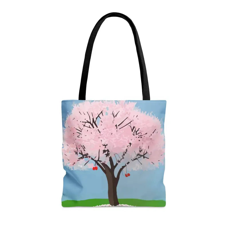 Elevate your Style with the Blooming Cherry Tree Tote Bag - Bags