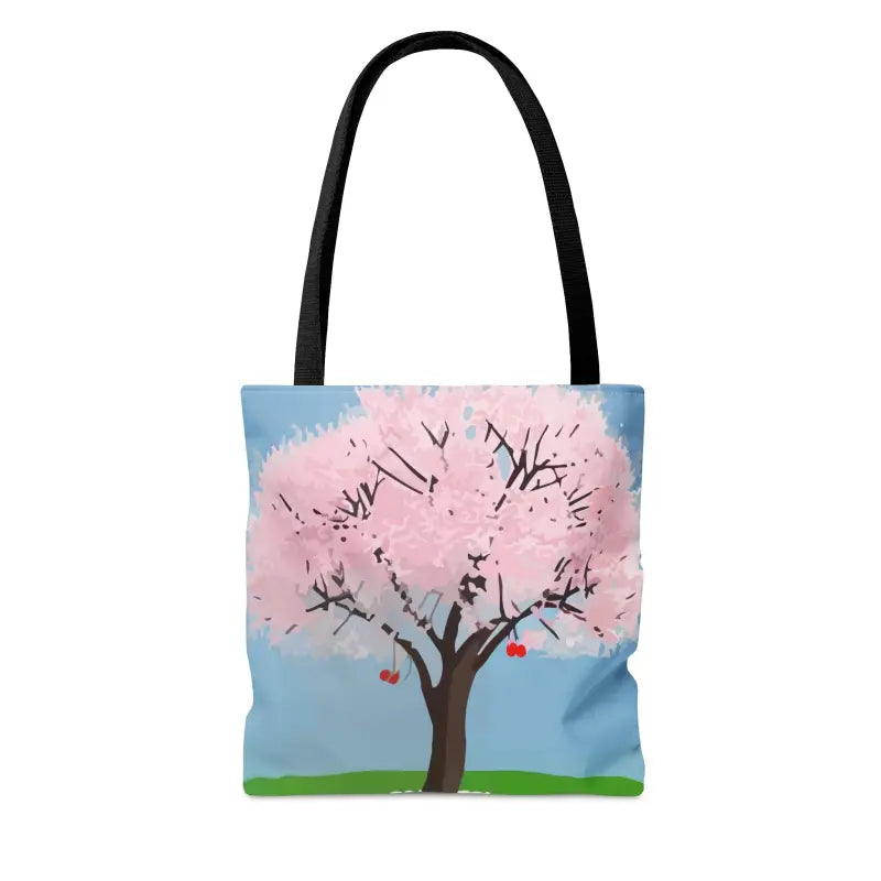 Elevate your Style with the Blooming Cherry Tree Tote Bag - Bags