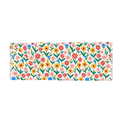 Slay in Style: Chic Floral Pattern Polyester Scarf for any Season - 27’’ × 73’’