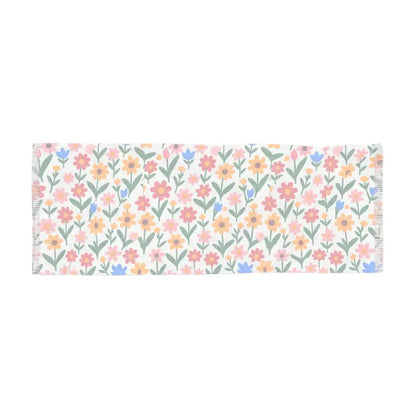 Slay in Style: Chic Floral Pattern Polyester Scarf for any Season - 27’’ × 73’’