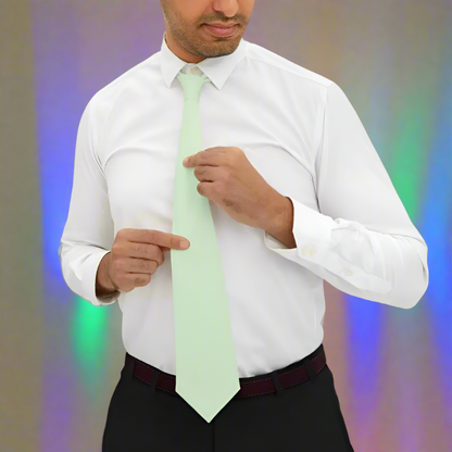 Flaunt Your Style with Dipaliz Neck Ties - Solid Green Color