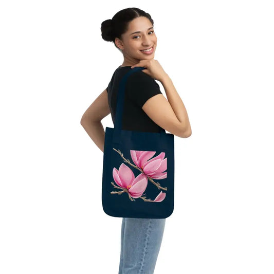 Go Green in Style with the Eco-friendly Canvas Tote Bag - one Size / Navy Bags