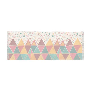 Vibrant Geometrical Scarves - Bold Trendy Style - Dipaliz - 27’’ × 73’’ - & Shawls