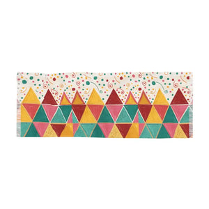 Vibrant Geometrical Scarves - Bold Trendy Style - Dipaliz - 27’’ × 73’’ - & Shawls