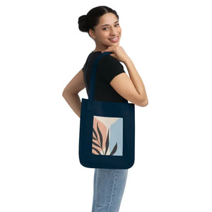 Canvas Tote Bag - Abstract Leaves Eco Print - Dipaliz - Bags