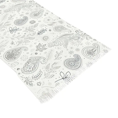 Turn Heads with our Trendy Paisley Pattern Scarf - 27’’ × 73’’