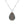 Oval Zinc Alloy Necklace - Elegant Statement Pendant - Dipaliz - one Size / Silver - Necklaces