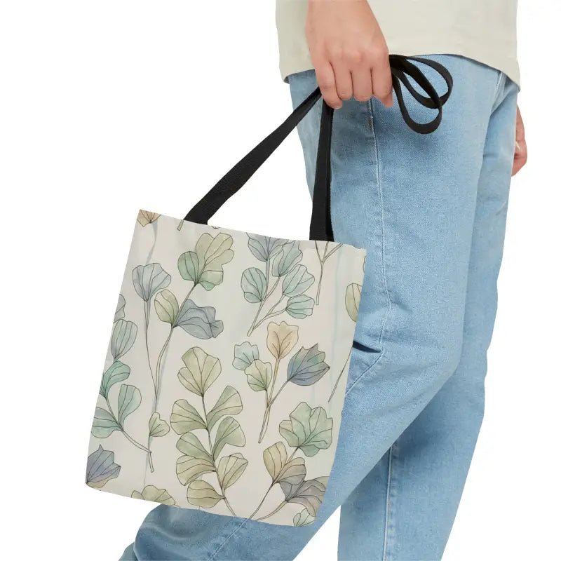 Discover Style with the Pastel Botanical Tote Bag - Small Bags