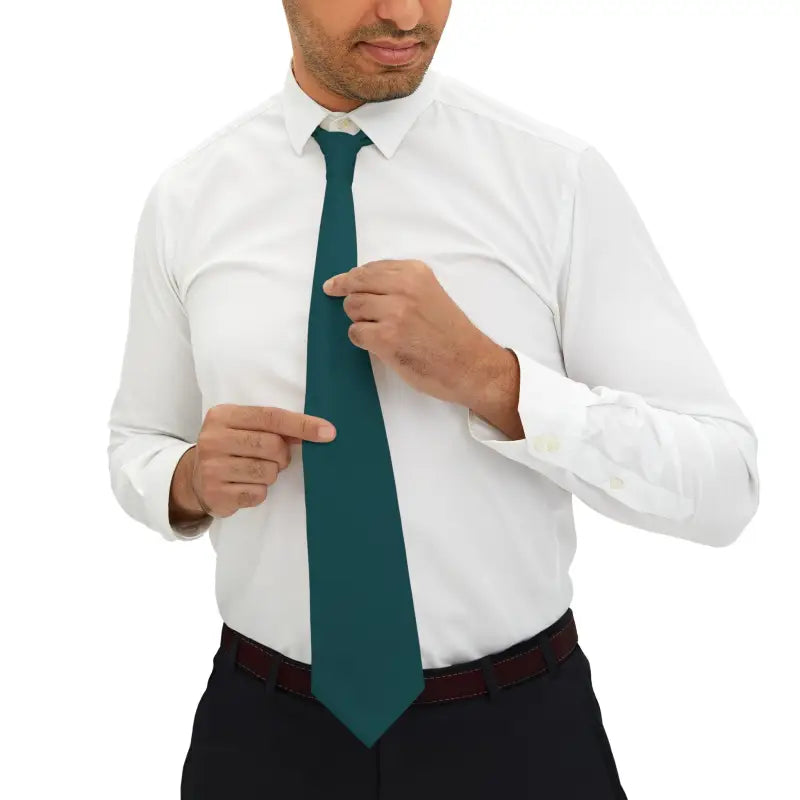 Spice Up your Style with Silky Polyester Neck Ties - one Size Accessories