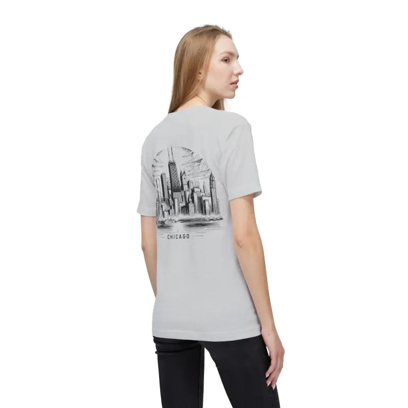 Elevate your Look: Made in Usa Skyline Tee - T-shirt