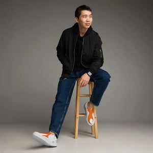 Shoes - Fire Canvas - Bold Urban Slip Ons for Men - Dipaliz 5