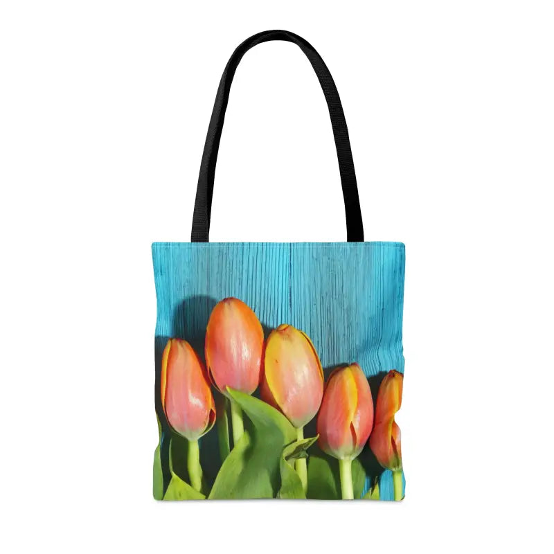 Elevate your Style with the Trendy Tulips Tote Bag - Bags