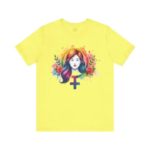 Short Sleeve Tee - Unisex Vibrant Lifestyle Statement - Dipaliz - T-shirts