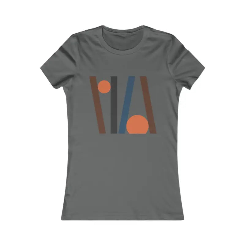 Womens Favorite Tee - Cozy Chic Style | Dipaliz - s / Asphalt - T-shirts