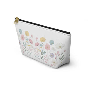 Flowers Accessory Pouch - t Bottom Travel Organizer - Dipaliz - Cosmetic & Toiletry Bags