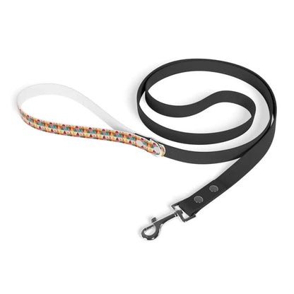 Elevate Walks with our Extraordinary Dog Leash in Black Pvc Strap - one Size / Tpu Pets