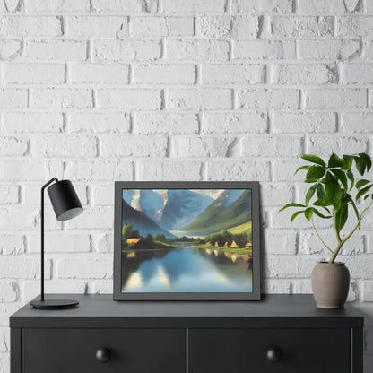 Elevate your Space with Riverside Framed Paper Posters - Poster