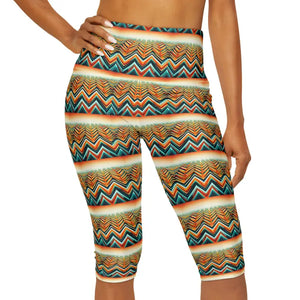 Yoga Capri Leggings - High Performance Activewear - Dipaliz - 2xs