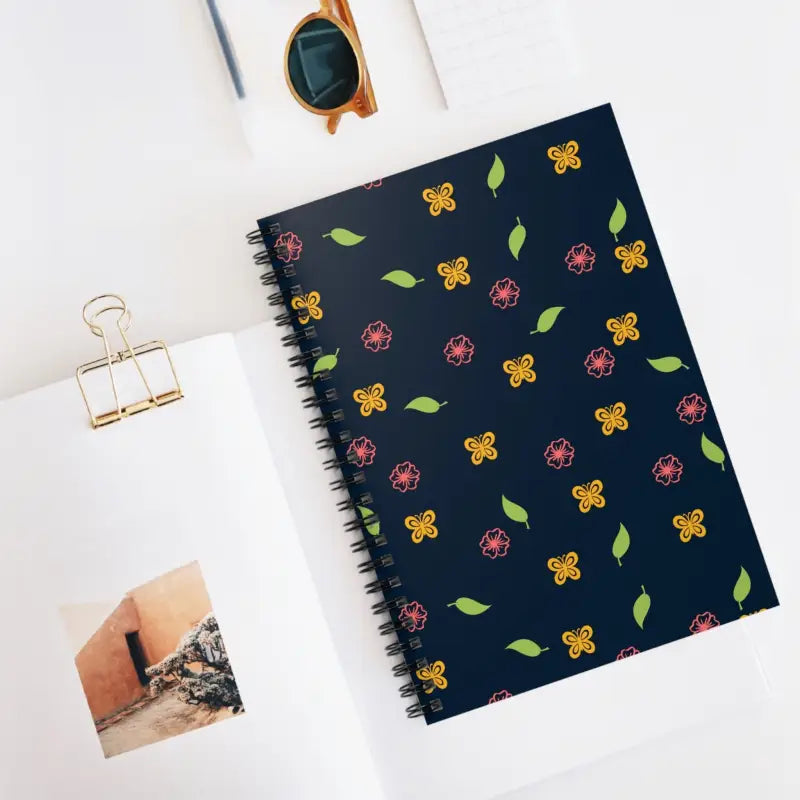 Elevate Your Writing With The Navy Blue Ruled Line Notebook - Paper Products