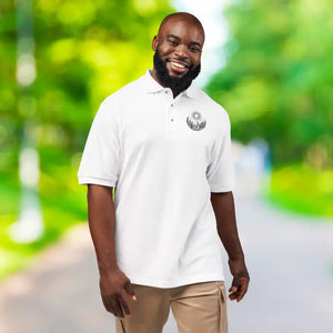 Elevated Embroidered Unisex Polo - Premium Summer Style - Dipaliz - s / White - Polos