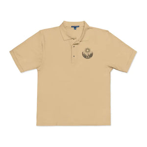 Elevated Embroidered Unisex Polo - Premium Summer Style - Dipaliz - s / Stone - Polos