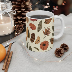 Dipaliz Fall Foliage Mug - Cozy Autumn Vibes in Every Sip - 11oz - Mugs