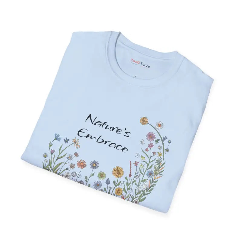 Explore Nature: Unisex Softstyle Wildflower Tee - T-shirt