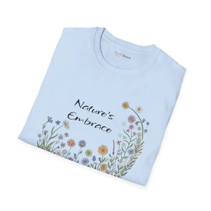 Unisex Softstyle Wildflower Tee where Style Meets Comfort - Dipaliz - T-shirts