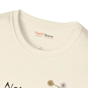 Unisex Softstyle Wildflower Tee where Style Meets Comfort - Dipaliz - T-shirts