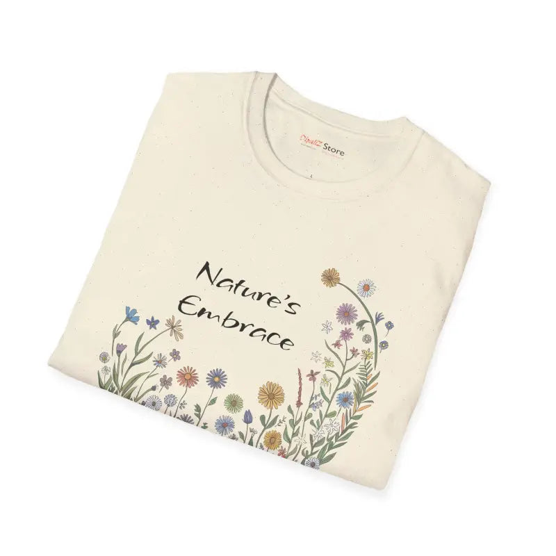 Explore Nature: Unisex Softstyle Wildflower Tee - T-shirt