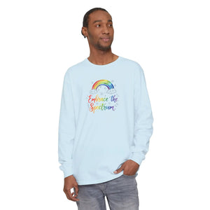 Embrace the Spectrum Long Sleeve Tee - T-shirts - s