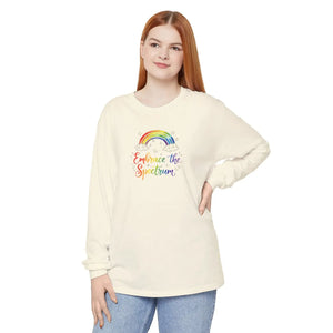Embrace the Spectrum Long Sleeve Tee - T-shirts - s