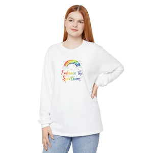 Embrace the Spectrum Long Sleeve Tee - T-shirts - s