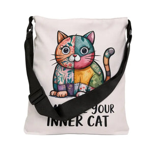 Cat Lover Tote - Vibrant Feline Graphics - Dipaliz - Shopping Totes